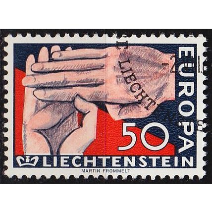 LIECHTENSTEIN [1962] MiNr 0418 ( O/used ) CEPT
