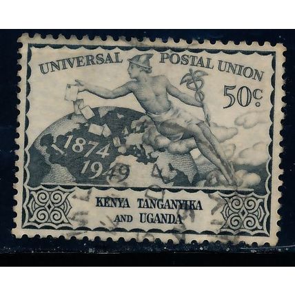 Kenya Uganda and Tanganyika 1949 SG 161 Used UPU Stamp