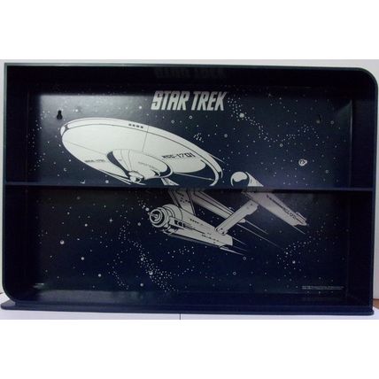 STAR TREK ' DANBURY MINT ' FIGURE DISPLAY CASE (1991)