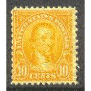 642 10c James Monroe Barely Clears MNH Q1916