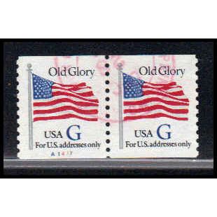 Used 2890 32c G Old Glory Very Fine CNP Left A1417 PA1561
