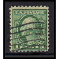 Used 543 1c George Washington Average Plus K3658