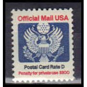 O138 D 14c Eagle Fine MNH KA1670