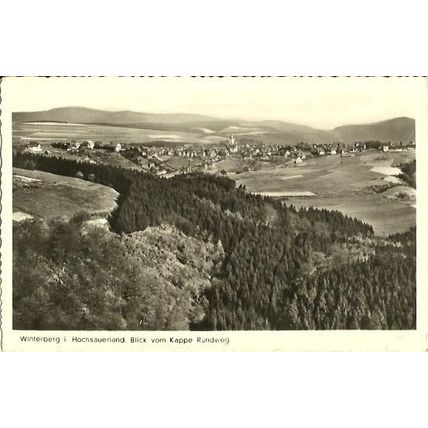 Germany WINTERBERG Postcard (Cramers)