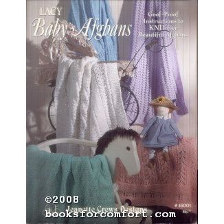 Lacy Baby Afghans Book 16001