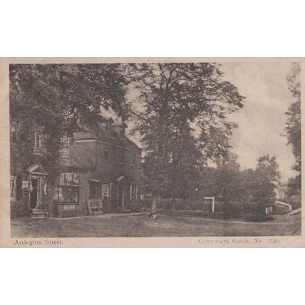 Arlington Street Unknown But London Gloucester Antique Postcard
