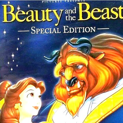 Walt Disney’s Beauty and the Beast (VHS, 2002, Special Platinum Edition) (G36)