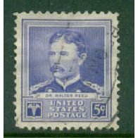 Used 877 5c Dr. Walter Reed Very Fine NA1585