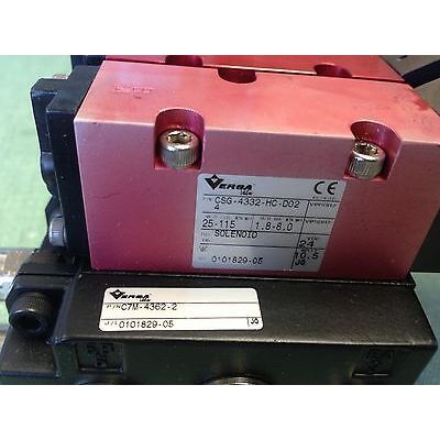 VERSA CUST-C7BOTTOM-P220-000328 VALVE ASSEMBLY 24VDC CSG-4332-HC-D02 C7M-4362-2