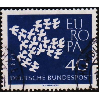 Germany. 1961 40pf S.G.1282 Used