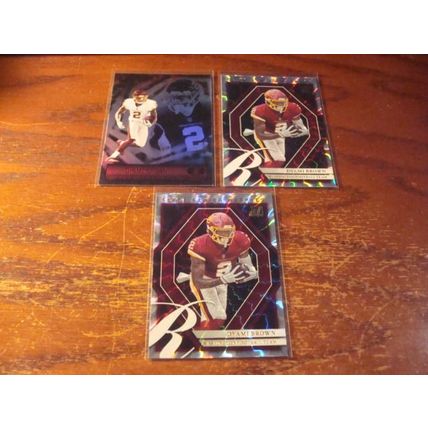 2021 Panini Donruss/Illusions, 3-Cards, DYAMI BROWN, Redskins