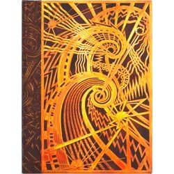 New York Deco-The Chanin Spiral (New York Deco) Midi Unlined Hardcover Journal