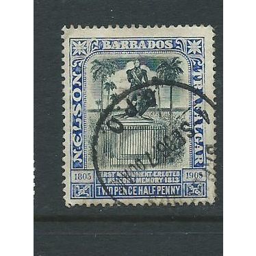 barbados stamps sg149 sg 149 nelson used fu