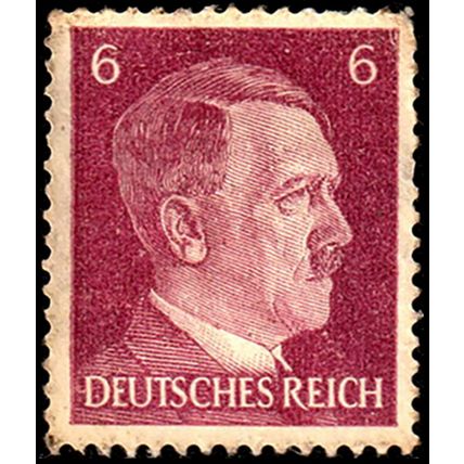 Germany 1941 Reich Hitler 6Pf Used Stamp 1r