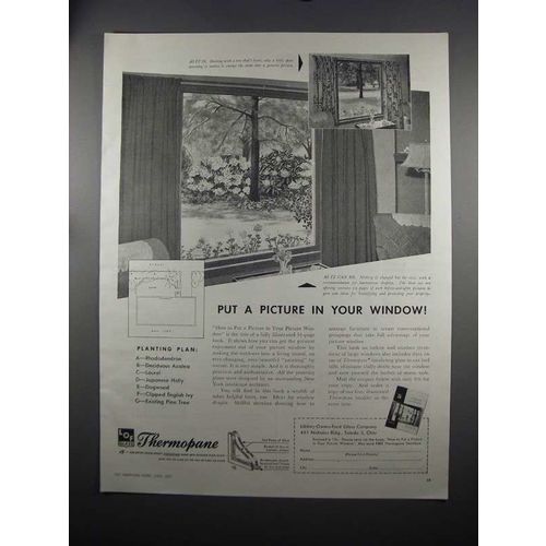 1951 Libbey-Owens-Ford Thermopane Glass Ad - A Picture