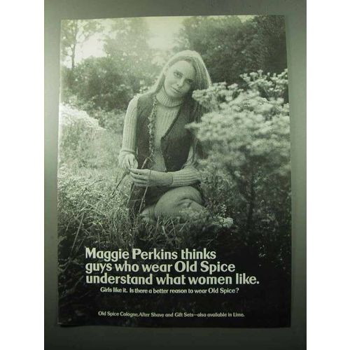 1969 Old Spice Cologne Ad - Maggie Perkins Thinks