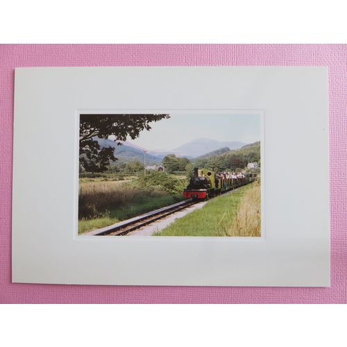 Ravenglass & Eskdale Railway, River Irt & Scafell Postcard #11