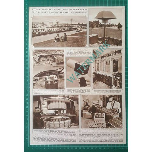 (X360) Harwell Atomic Research Station - 1948 Clip