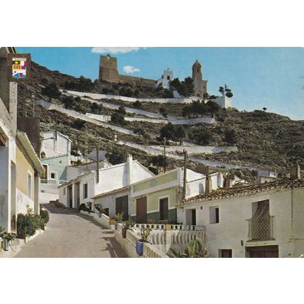 Cullera Calle Tipica Spain Postcard posted VGC