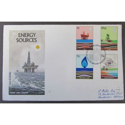 PHILART - ENERGY RESOURCES FIRST DAY COVER 1978