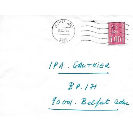 59 Lille Gare Nord (13th April 1977)