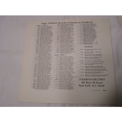 The Wagoners 10" LP with Original Cover & Booklet LP-FOLK SONGS FOR CAMP