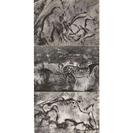 Cabrerets Grotte Temple Du Pech Merle 3x French Postcard s