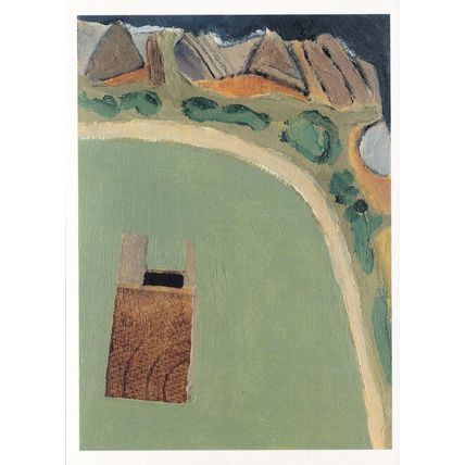 Dick Hewitson Dorset Coastal Look Out Station Painting Postcard