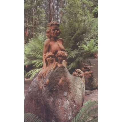 William Rickets Aboriginal Sanctuary Mount Dandenong Postcard