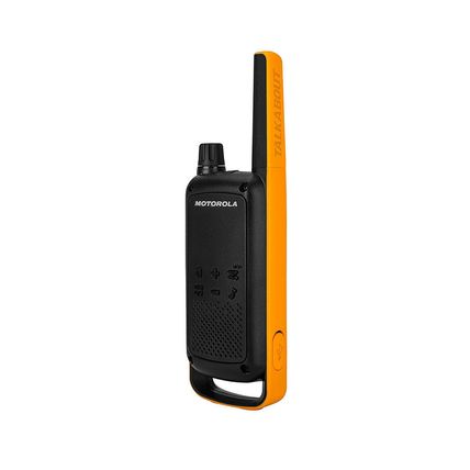 2 PAREJAS DE WALKIE TALKIE MOTOROLA TLKR T82 +CARGADOR+BATERÍAS RESISTENTES IPX4