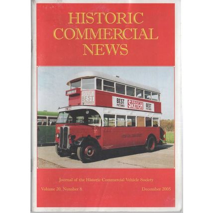 Historic Commercial News, Volume 20 No. 8 December 2005