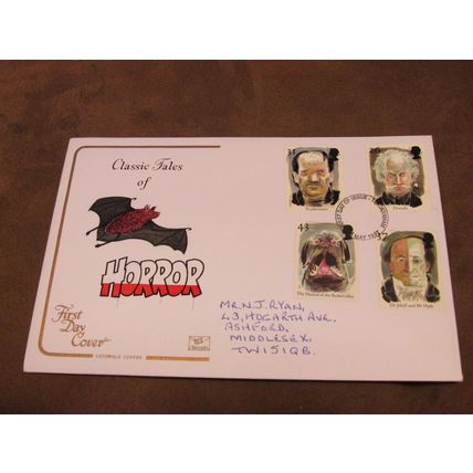 1997 Cotswold GB FDC Cover - Classic Horror Tales - Dracula, Frankenstein +++