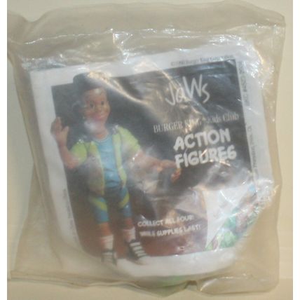 1991 Burger King BK Kids Action Figures Jaws Mint in Package
