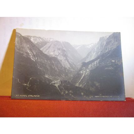 HOTEL STALHEIM, NORWAY unused vintage postcard =