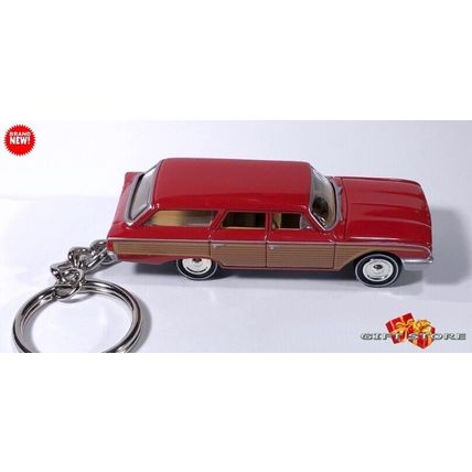 RARE KEYCHAIN RED FORD GALAXIE COUNTRY SQUIRE CUSTOM Ltd EDITION GREAT GIFT