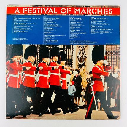 Arthur Fiedler, Boston Pops Orchestra – A Festival Of Marches Vinyl 2xLP Album