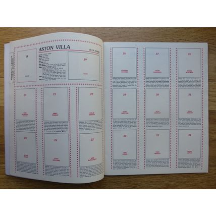 Panini Football 80 - Empty Sticker Album