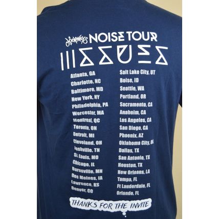 Issues Journey Noise Tour Thanks For The Invite Tour Soduh Mens Blue L T Shirt