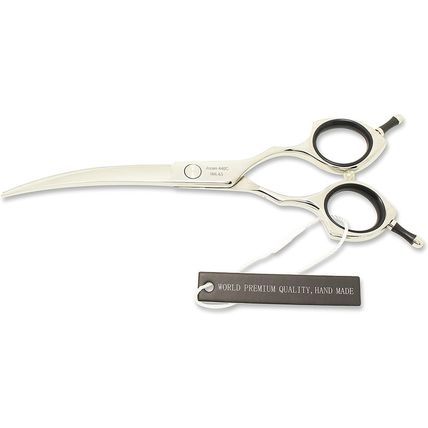 HASHIMOTO Grooming Scissors for Dogs, Curved Shears Dog Grooming Scissors for La