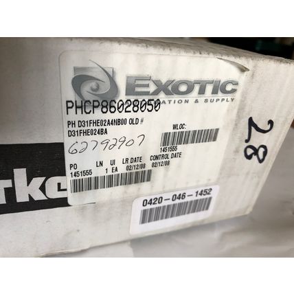 NEW PARKER D31FHE02A4NB0044,PARKER D1FVE50BCVLB35 DC VALVE,D31FHE02A4NB00,AC