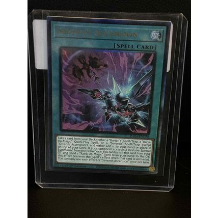 Seventh Ascension - RA04-EN098 - Ultimate Rare - 1st Edition Quarter Century Sta
