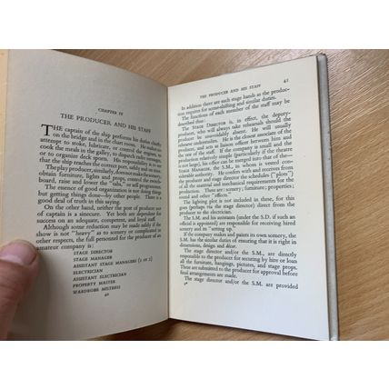 1953 1ST EDITION "PLAY PRODUCTION" CONRAD CARTER HARDBACK BOOK (P2)