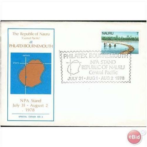 Nauru FDC 1978 - SG 179 - Philatex Bournemouth