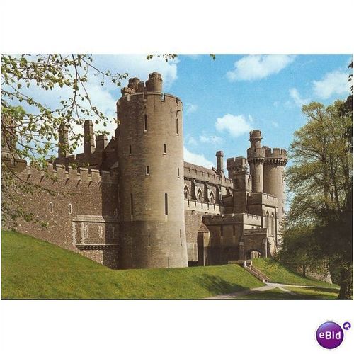 GB Postcard - Arundel Castle, Sussex - The West Way