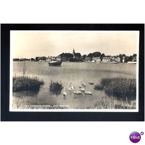 Sussex BOSHAM Harbour Creek Postcard (K.2190)