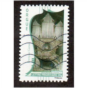 FRA 2010 (56c)' MUSIC -ORGUE' FINE USED (EBID21367)