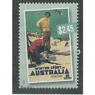 AUS 2007 $2.45 'POSTER ART (2ND SERIES)' FINE USED (EBID34-567)