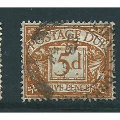 george v1 postage dues sg d52 sgd52 used scarce