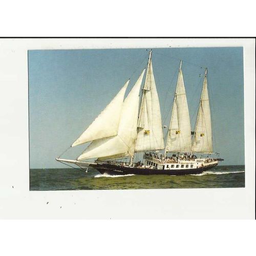 Sailing Ship NAUSIKAA Postcard by NV Walk About