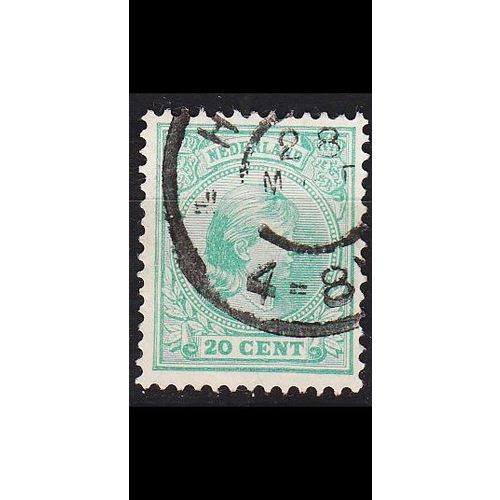 NIEDERLANDE NETHERLANDS [1894] MiNr 0040 b ( O/used )
